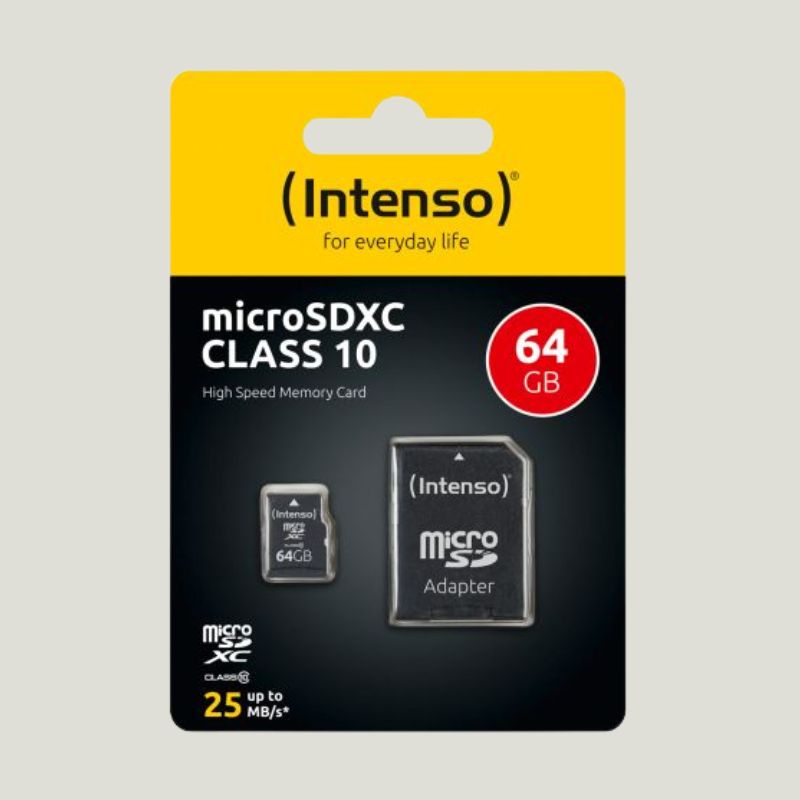 Intenso Class 10 Hukommelseskort